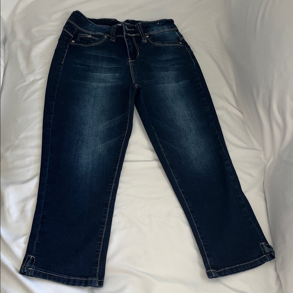 YMI Dark Indigo Straight Leg Women's Jeans used good condition